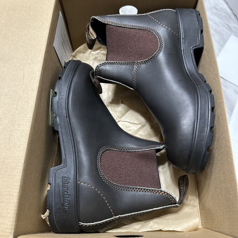 Blundstone 500 Classic Original Series Water Resistant Chelsea Boots (7.5W/5.5M) - Picture 6 of 7